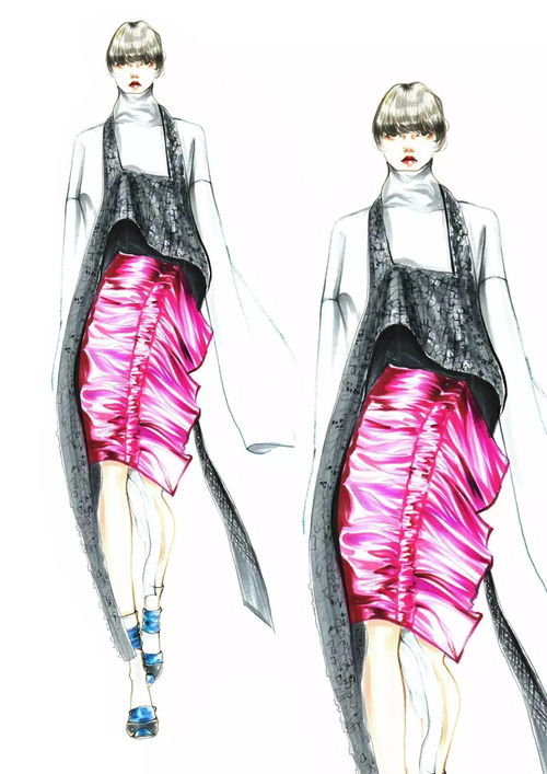 【国庆特辑】野生国际周末班 马克笔服装效果图综合技法精品课程，火热预约报名开启！